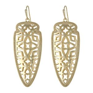 Kendra Scott Gold Filagree SADIE Earrings